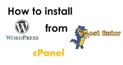 How to install WordPress from Hostgator CPanel