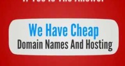 Buy Cheap Domain Names – Cheap Website Hosting – Cheap ECommerce Website Buiders