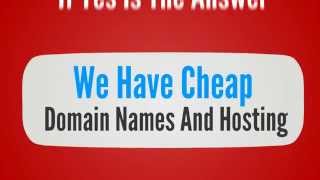 Buy Cheap Domain Names - Cheap Website Hosting - Cheap ECommerce Website Buiders