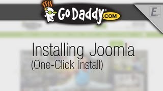 GoDaddy Tutorials - Installing Joomla (One-Click Install)